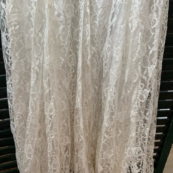 Vintage Wedding Dress- Emma Domb of California 1950s vintage size Medium - Picture 8 of 12